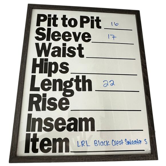 Lauren Ralph Lauren Black Crest Full Zip 3/4 Sleeve Sweater Cardigan Size Small - Picture 4 of 5